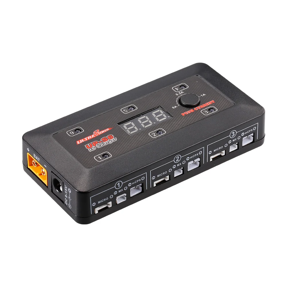Зарядное устройство для батарей Ultra Power UP-S6 3 7 в 1S Lipo LiHv с портом MICRO MX mCPX USB Blade Inductrix