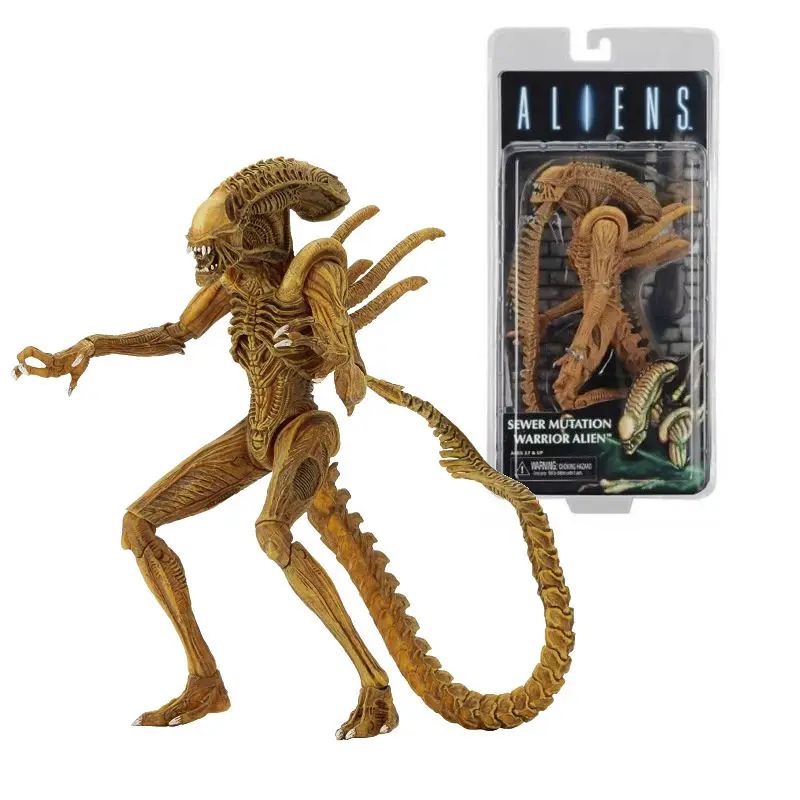 

2017 SDCC Sewer Mutation Warrior Alien Xenomorph 7" Action Figure Aliens