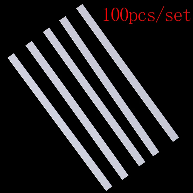 

100pcs Tester Strips Fragrance Disposable White Women Smell Paper Paper Strips Test Paper Aromatherapy Perfume Essential Oils