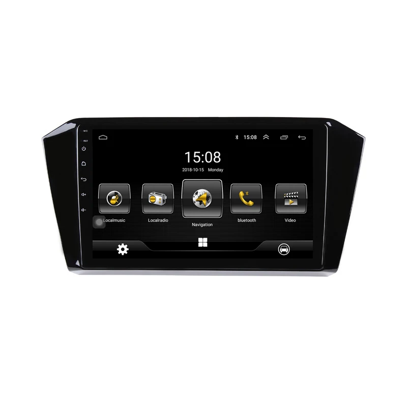Best 10" 2.5D IPS Android 8.1 Car DVD Multimedia Player GPS For Volkswagen VW Passat B8 2016 2017 2018 audio radio stereo navigation 13