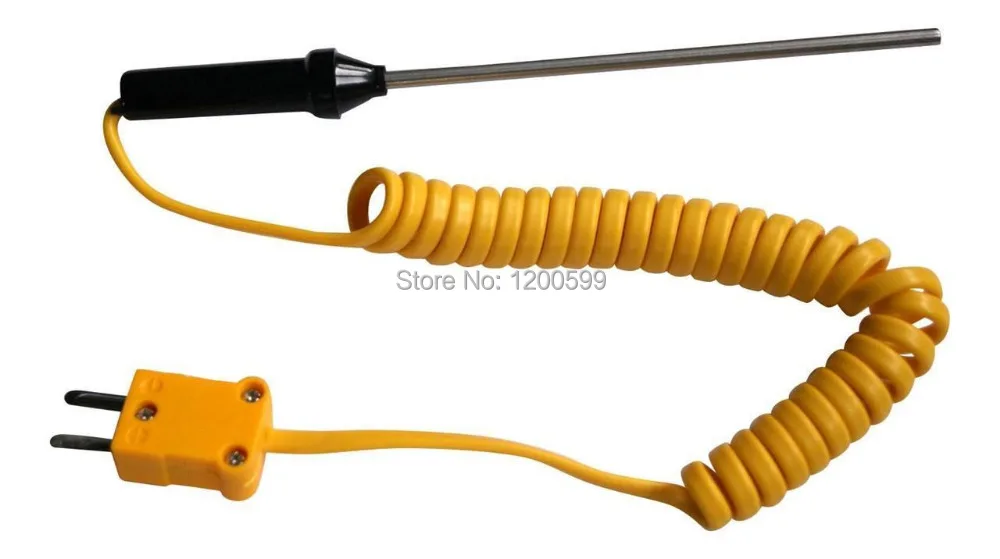 

K Type Thermocouple Probe Sensor Temperature Controller with Wire Cable
