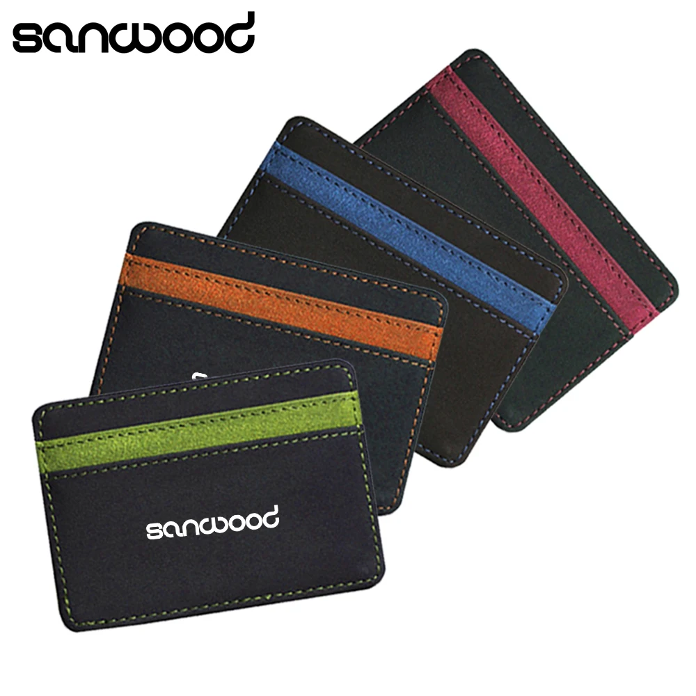 

2015 Men's Fashion Faux Leather Magic Credit Card Id Money Clip Slim Wallet clutch 2015 Hot 6NWB