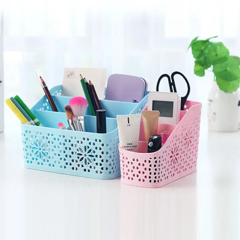 

Cosmetic Make Up Brush Storage Organizer Home Office Bathroom Organizer Storage Box Desktop Sundries Makeup Organizer Storage