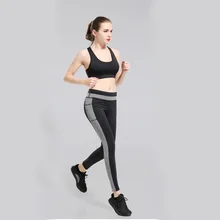 Women Yoga Sets Bra+Pants Fitness Workout Clothing And Women’s Gym Sports Running Girls Slim Leggings+Tops Sport Suit For Female
