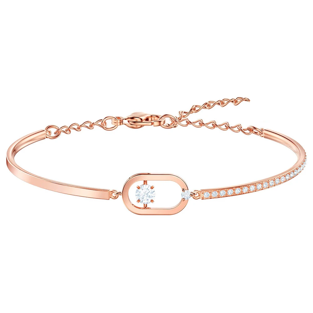 

SWA RO 2019 New NORTH Tremble Crystal Bracelet Women's Original 1:1 Shiny Event Gem for Mother's Girlfriend's Best Choice Gift
