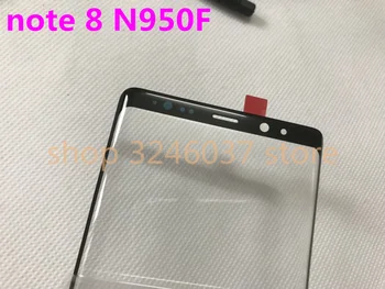 

10pcs/lot Original Replacement Outer Glass For Samsung Galaxy NOTE8 NOTE 8 N950 N950F 6.3" Front Touch Screen Glass lens