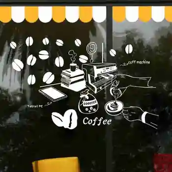 

Personalizado pegatinas pared de la cocina para restaurante decoracion cafe decoracion de vinilo impermeable arte de la pared