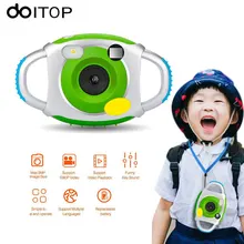 DOITOP Kids Digital Camera 5MP HD Mini Cute Baby Children Neck Camera Camcorders Photography Video Recording Kids Cam Toys C4