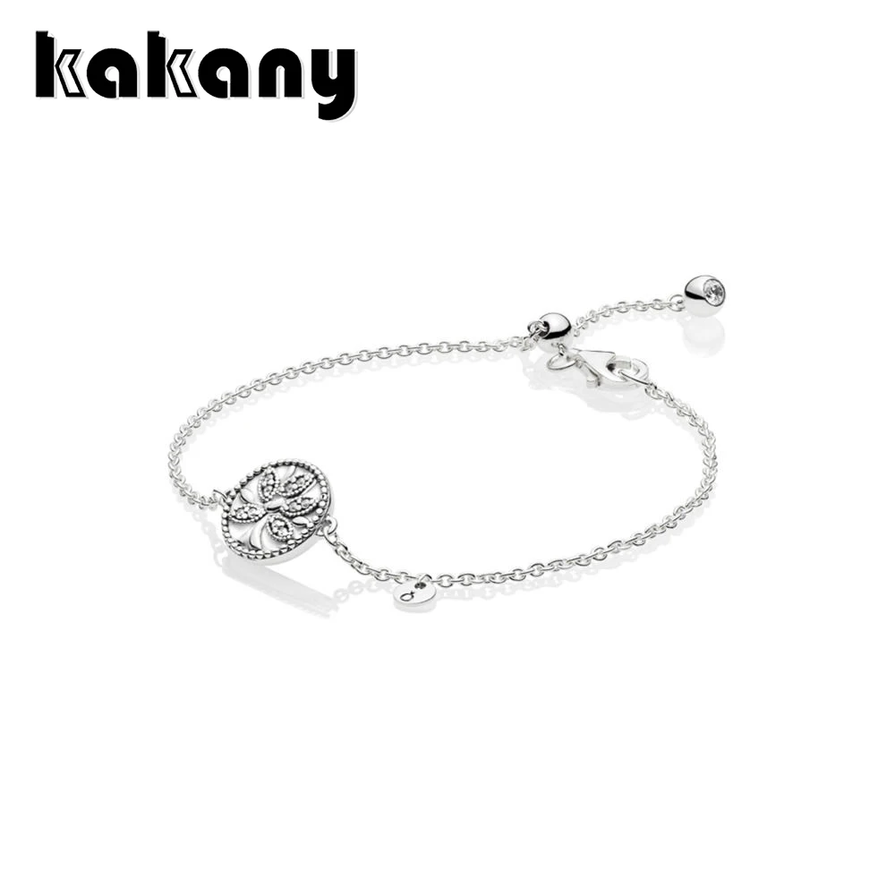 

KAKANY 2019 spring new Tree of Life Bracelet original high quality 1:1 fashion 925 sterling silver jewelry DIY