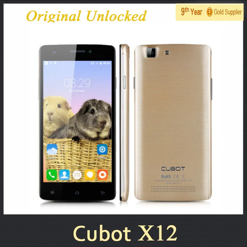 Оригинальный Cubot X12 MTK6735 четырехъядерных процессоров 64 бит сотовый телефон Android 5.1
