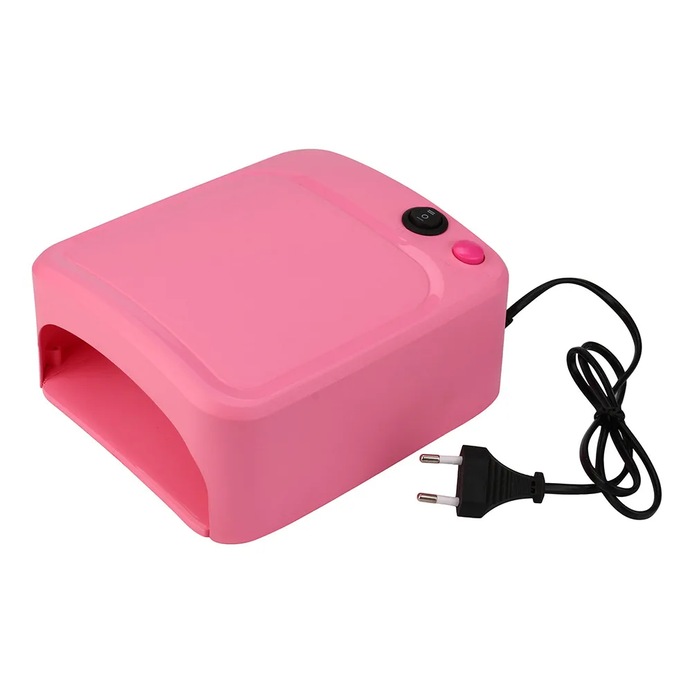 Модные горячие продажи USB 24 Вт светодиодный Сушилка для ногтей Инструменты сушки отверждения машина Инструмент УФ сушилки для ногтей лампа для лака гель USB разъем MARC28 - Цвет: Pink