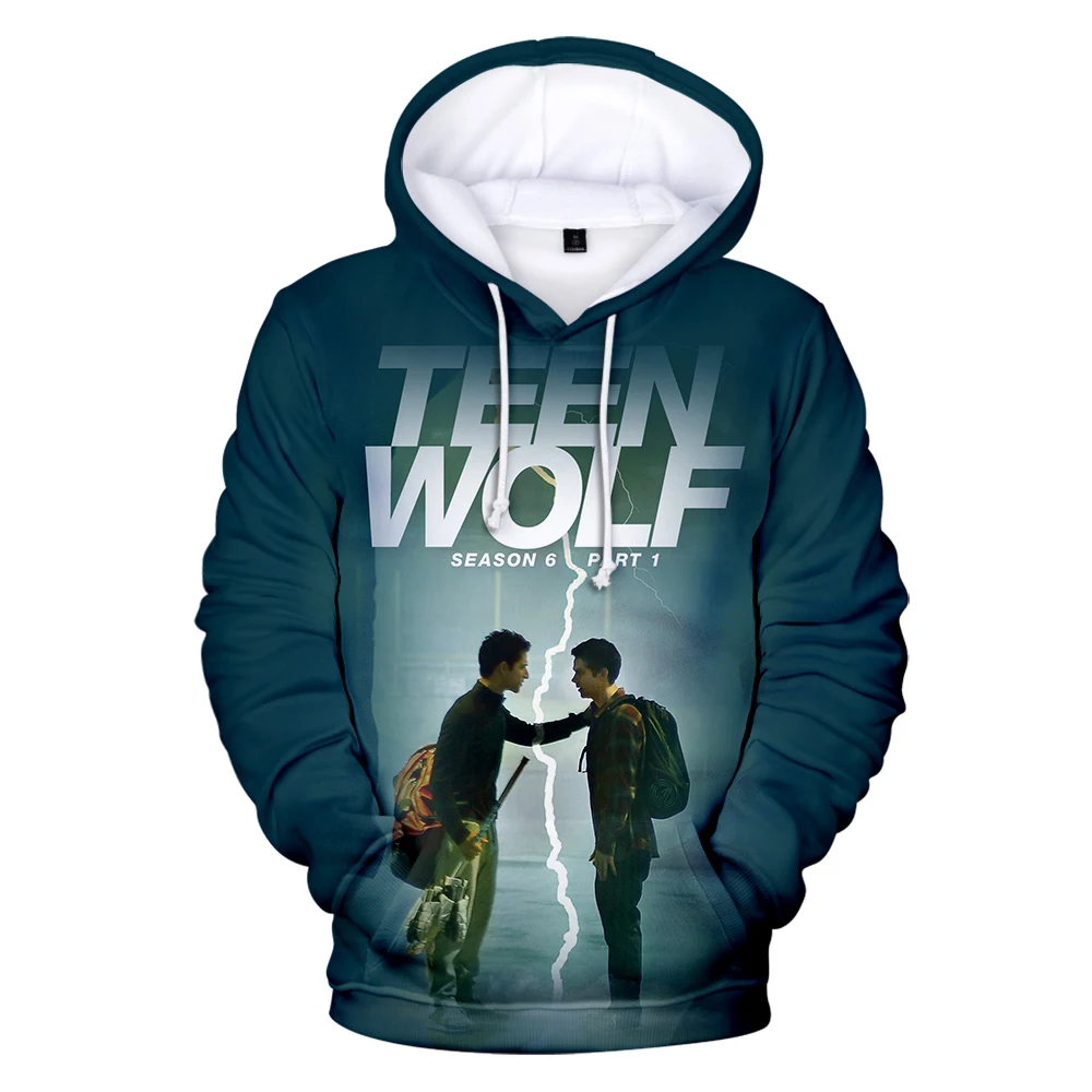 Толстовки с 3D рисунком волка для мальчиков и девочек; модные пуловеры с круглым вырезом и длинными рукавами для отдыха; Harajuku; уличная одежда