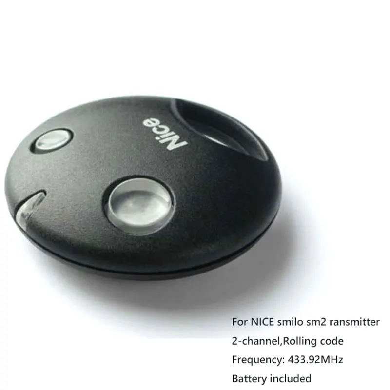 

100pcs Wholesale Nice SMILO SM2 remote control transmitter key fob rolling code Top Quality