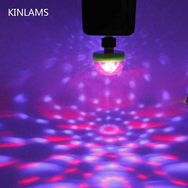 Portable Usb Disco Stage Light Home Party Lights Karaoke Led Portable Usb Disco Stage Light Home Party Lights Karaoke Led Decorations Colorful Ktv Dj Lamp With Android Adapter