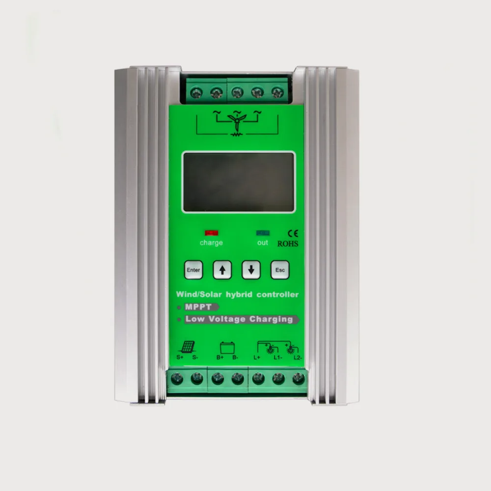 24V 900W mppt гибридный контроллер ветровой солнечной системы с резистором нагрузки