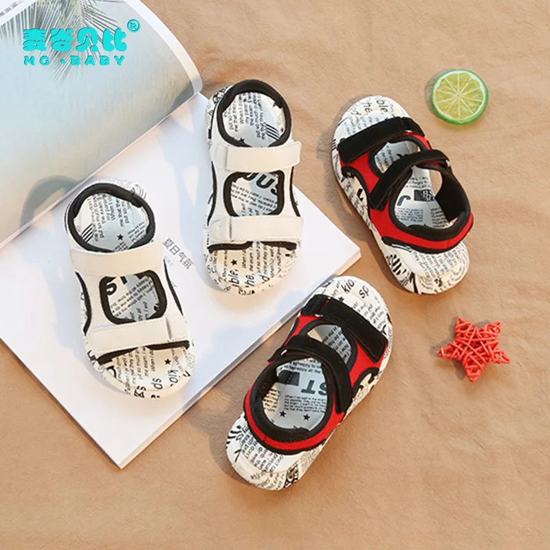 COZULMA Summer Girls Patchwork Print Beach Sandals Children Hook & Loop Rubber Sole Slippers Kids Slip-Resistant Sandals Shoes COZULMA Summer Girls Patchwork Print Beach Sandals Children Hook & Loop Rubber Sole Slippers Kids Slip-Resistant Sandals Shoes