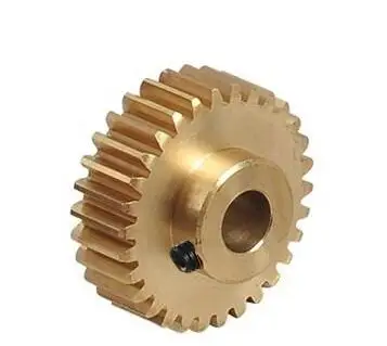 

5pcs/pack Copper spur gear 0.5 module Teeth 32/33 inner hole 3/3.17/4/5/6/6.35/7/8mm sell by pack
