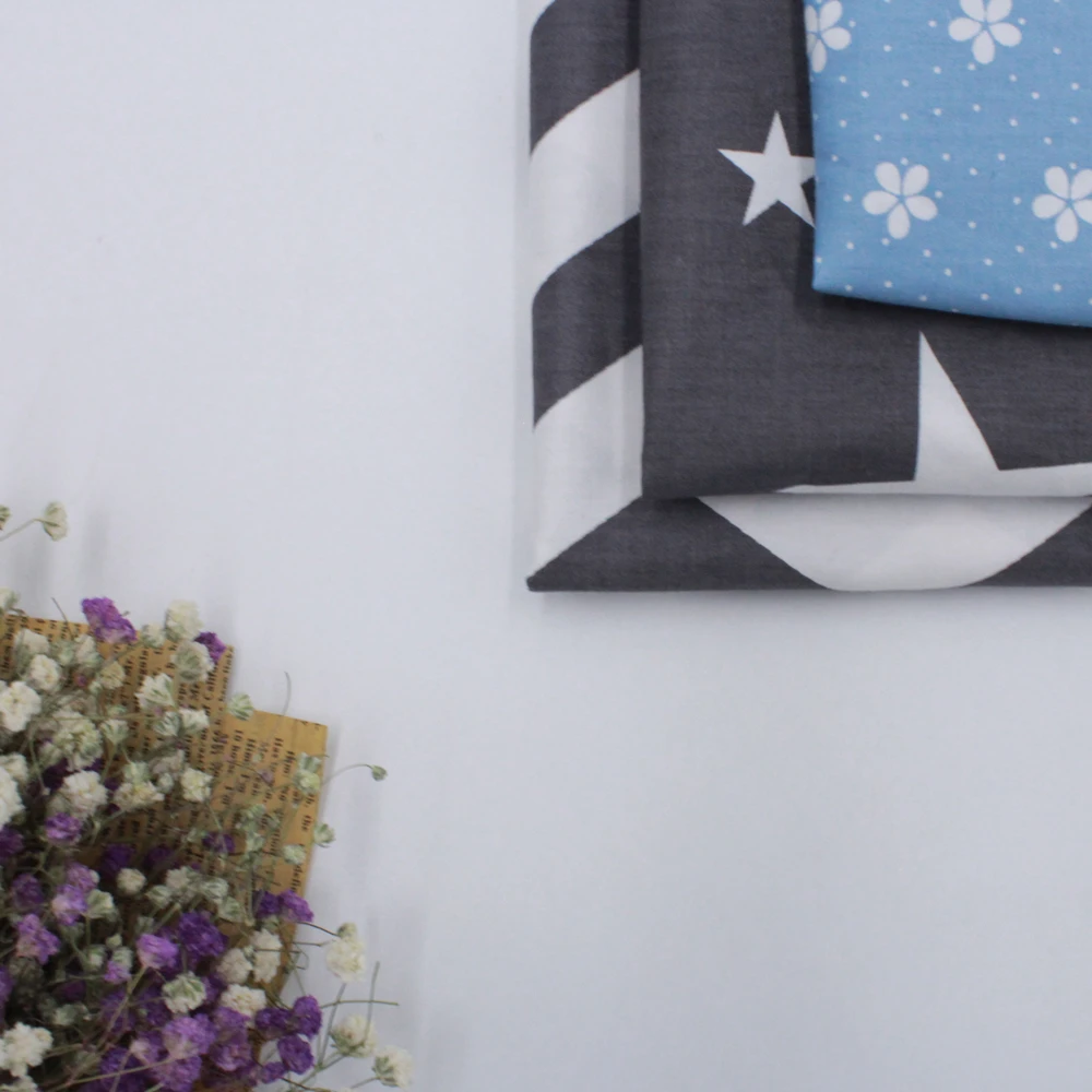 

YLSX Summer Comfortable Soft Lovely Cartoon Pattern Cotton Fabric Baby Twill Fabric Child Bed Suitable for DIY 150cmX50cm