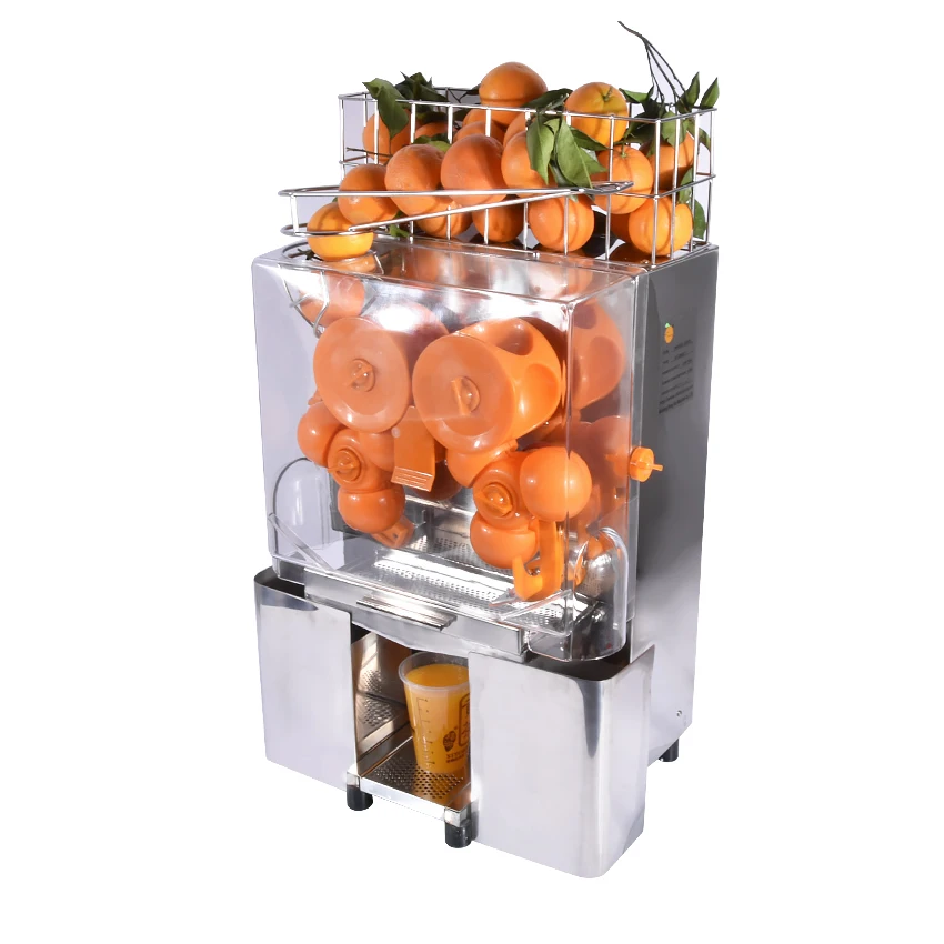 Automatic Orange Juicing Machine Stainless Steel Orange Juice Extractor/Citrus Juicer Machine Commercial 220V /110V XC-2000E