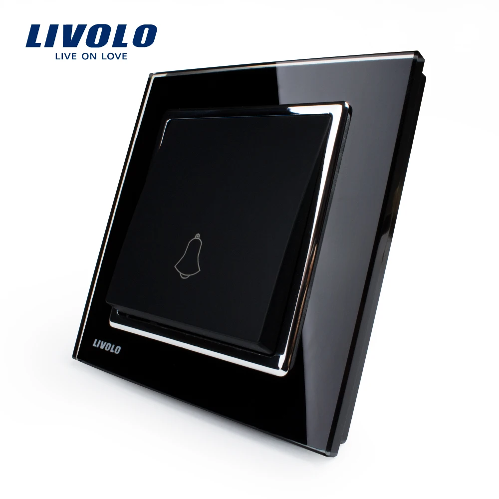 Buy Free Shipping, Livolo New Doorbell Switch, Black