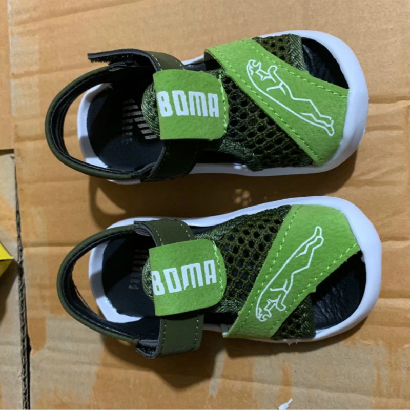 Newborn Baby Girls Summer Sandals Soft Rubber Sole Baby Boy Toddler Sneakers Trainers Seaside Beach Sandals Camouflag Kids Shoes