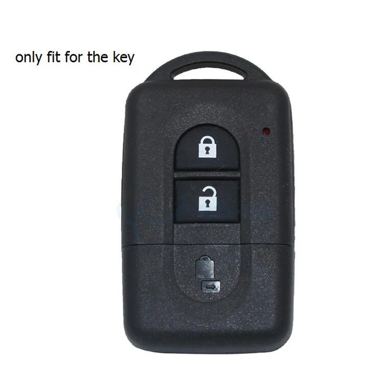 Silikon Schutzhülle für Nissan Qashqai Leaf Juke Xtrail Micra Schlüssel blau 