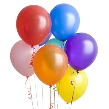 Горячая Распродажа 100 шт/партия латексные гелиевые надувные утолщение жемчужное украшение на свадьбу День рождения воздушный шар 8 цветов