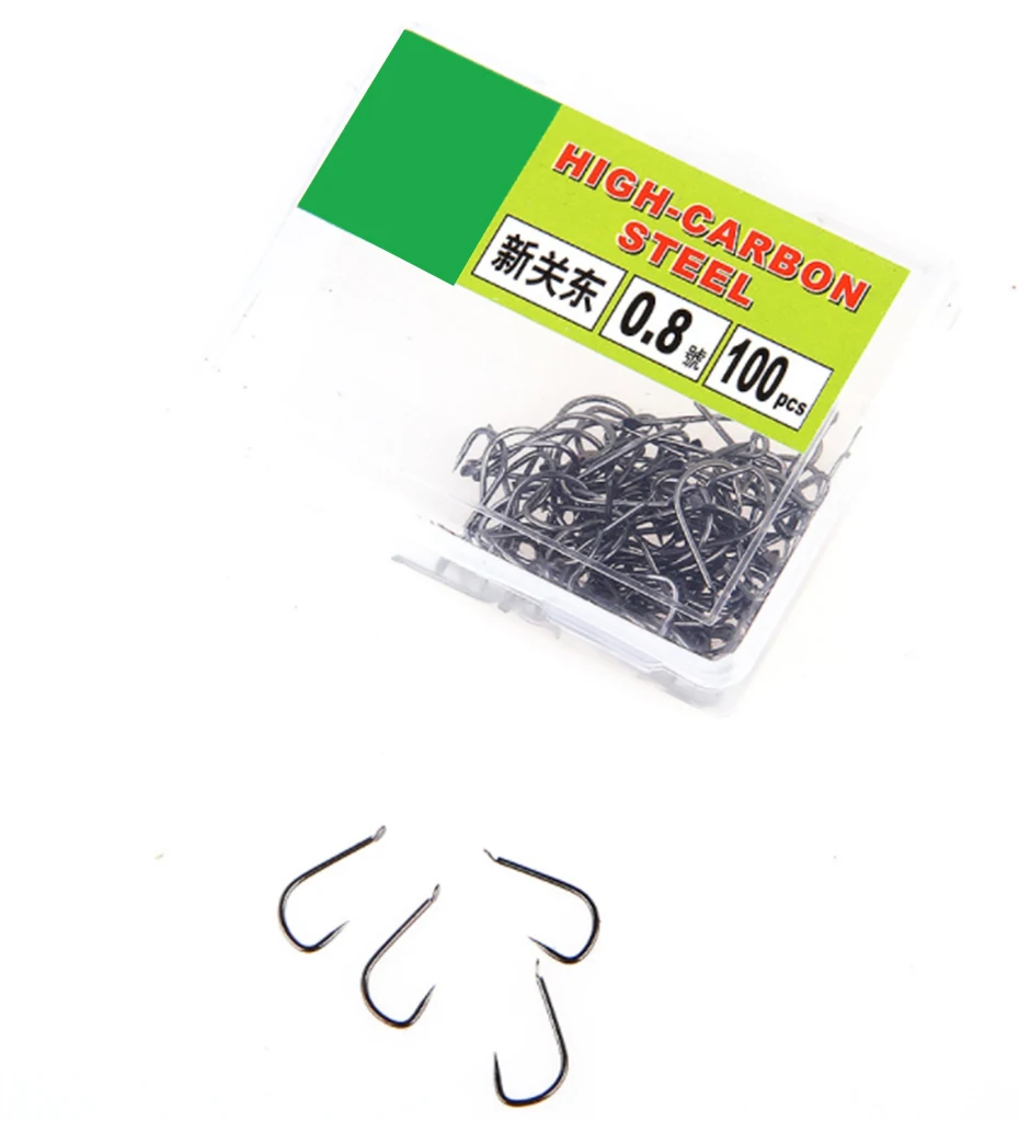YINGTOUMAN2BOX (100 шт)/Лот 0 1 #-7 # плоский Новый Канто крюк из высокоуглеродистой стали не