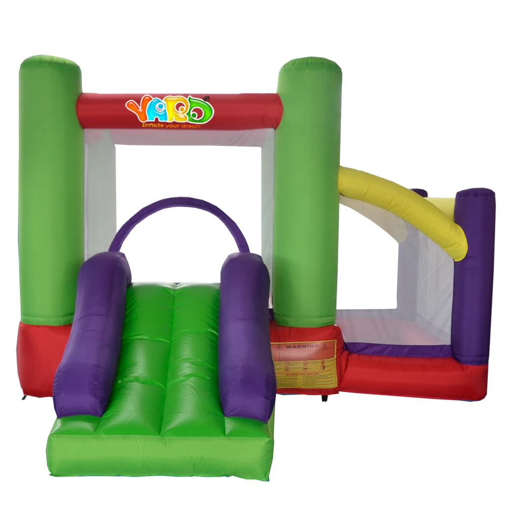 

YARD Fedex Free Shipping MIni Inflatable Bouncer with Blower Colorful Bouncy Room Combo For Kids Special Offer For ASIA