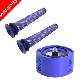 

3pcs/set Pre & Post-Motor HEPA Filter Kit for Dyson V6 DC59 Vacuum Cleaner Parts fit part DY-96674101 & DY-96566101