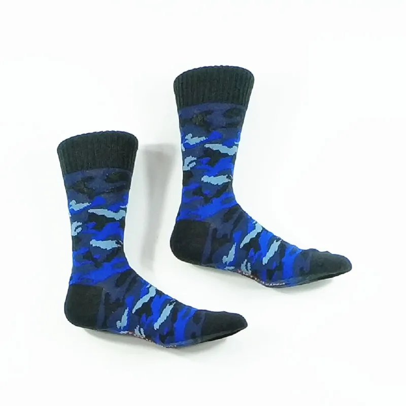 Мужские военные армейские толстые камуфляжные уличное для скейта носки Размер США 7-9, европейский размер 40-42(не хлопок