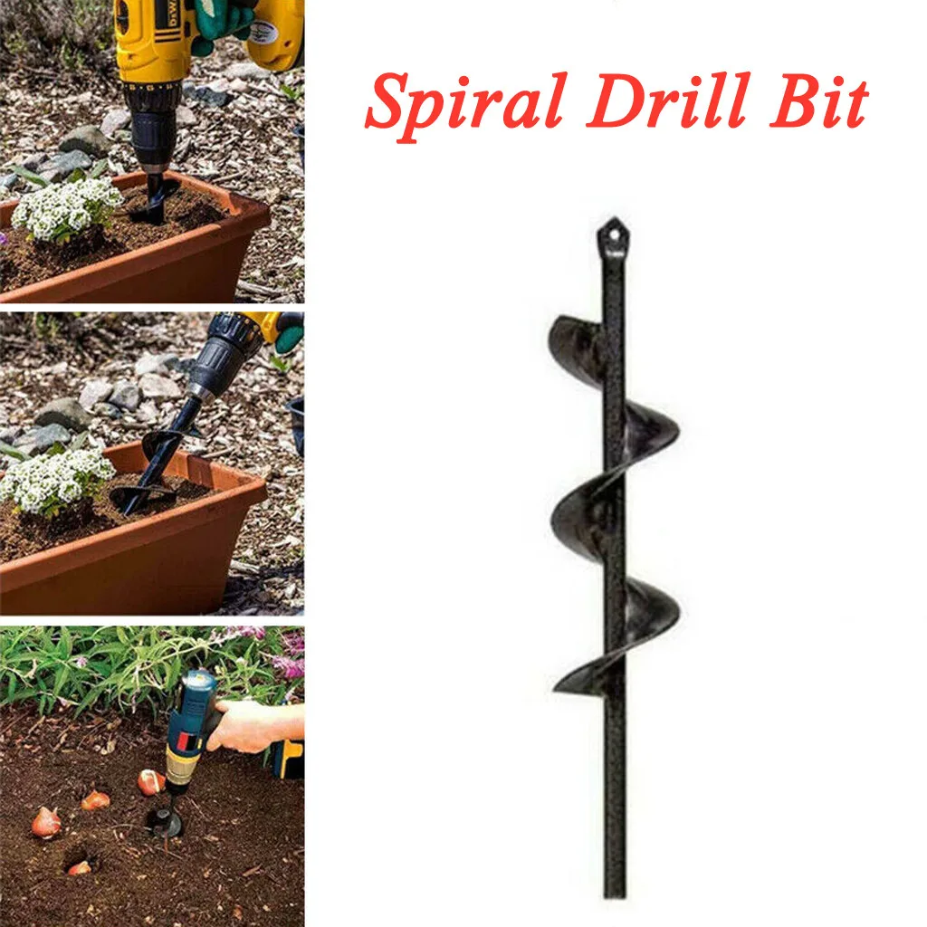 

2019 Best Selling New Hot Planter Garden Auger Hole Digger Drill Bit Attachment 46*370 mm Dropshipping