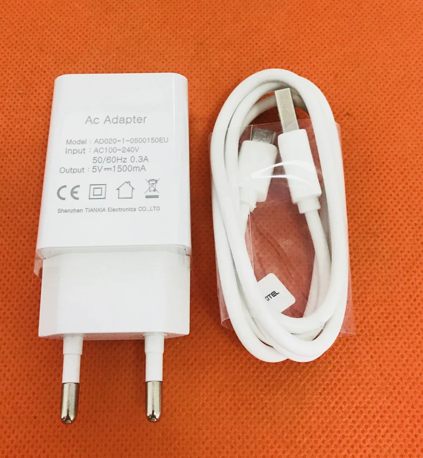 Оригинальное зарядное устройство для путешествий с европейской вилкой и USB