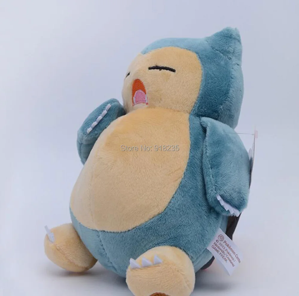 10/лот подлинный Snorlax 7," плюшевая кукла мягкая игрушка