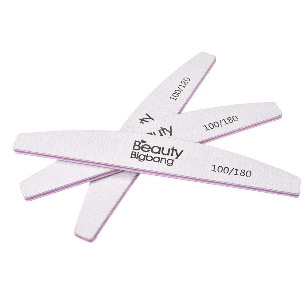 BeautyBigBang 1 шт. Шлифовальная Пилка Для ногтей буферный блок педикюр Полировка маникюра Профессиональный ноготь двусторонний маникюрный пилки инструменты для ногтей