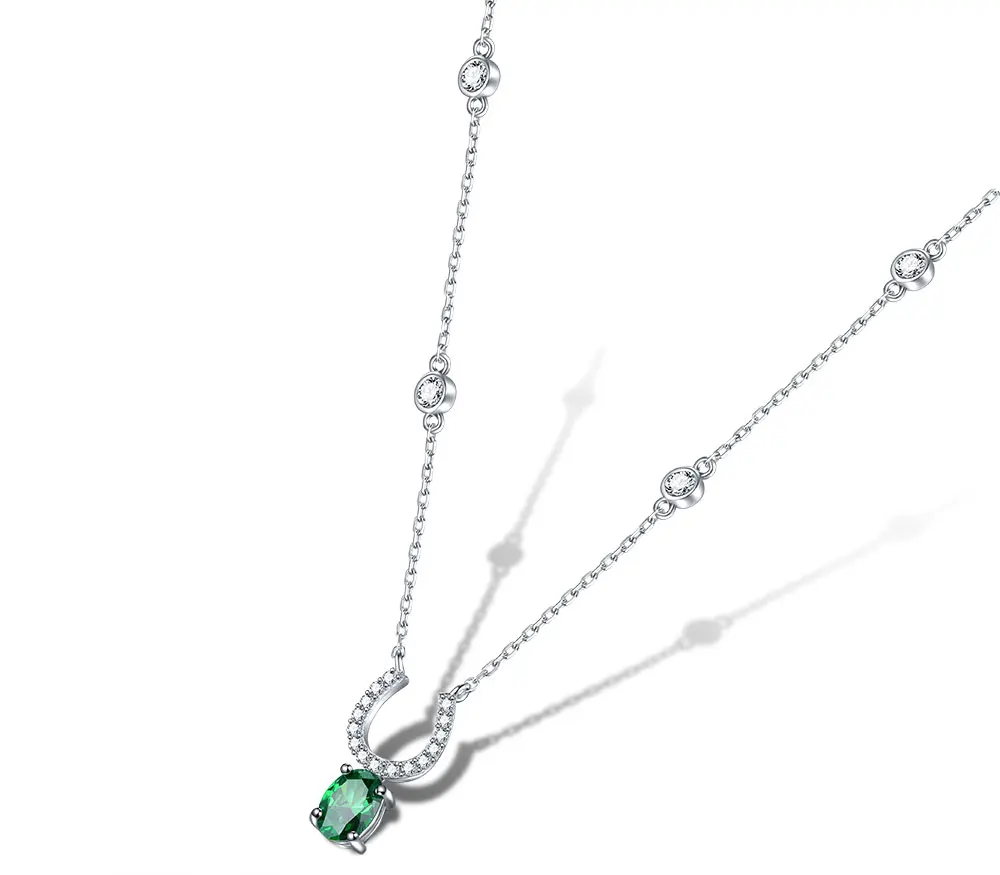 silver emerald pendants CANL00386SB-1 (1)