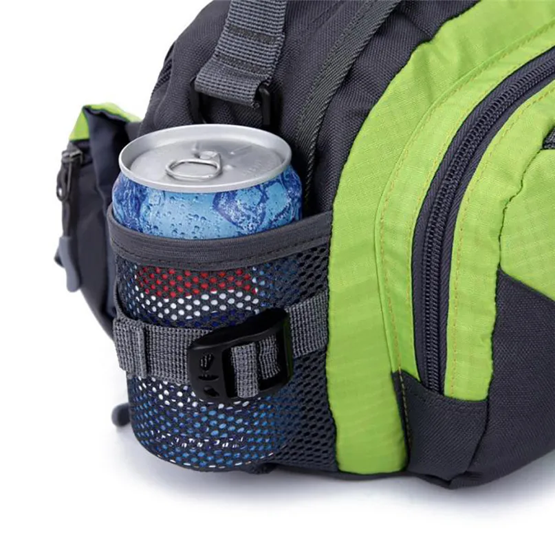 Man Women Outdoor Waterproof Sports Bag Running Pocket Belt Waist Bag Gym Bag for Running Fitness Cycling Crossbody bag #3j#F (16)