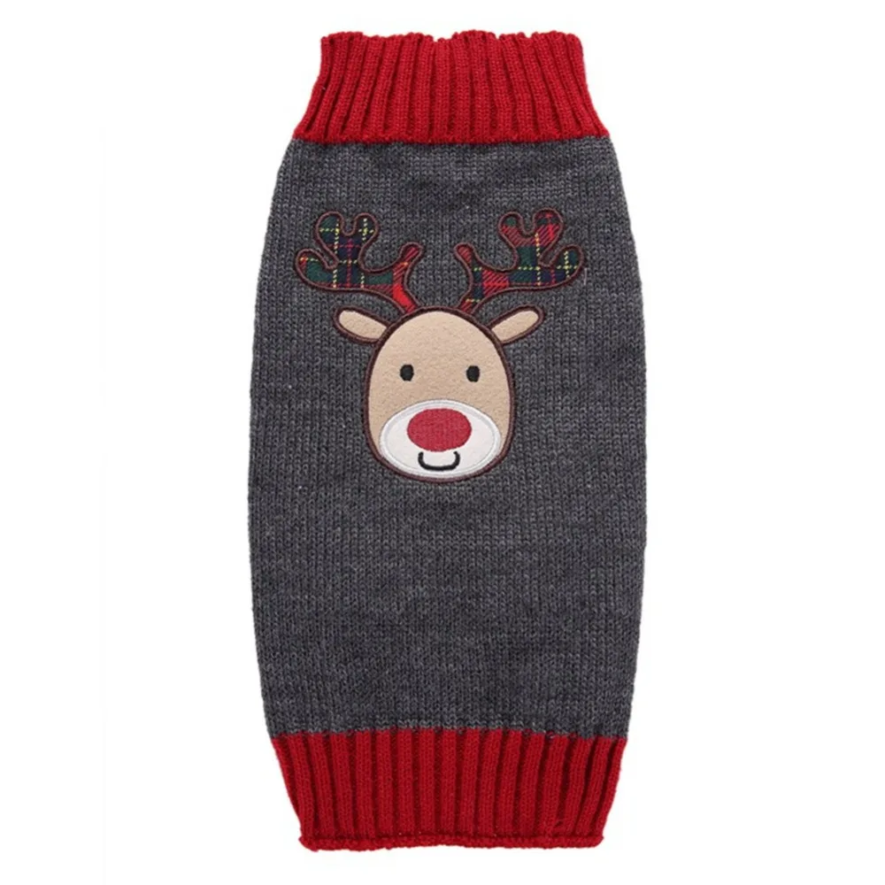 Рождественская Одежда для собак, одежда для маленьких и больших собак, Рождественский свитер для больших собак, свитер для французских бульдогов, Йоркских собак, домашних животных, Xas одежда