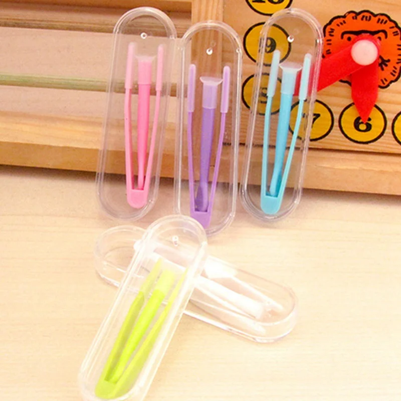 

1 Set Multicolor Contact Lenses Inserter Remover Soft Tweezers Suction Stick for Special Clamps Tool Portable Contact Lens