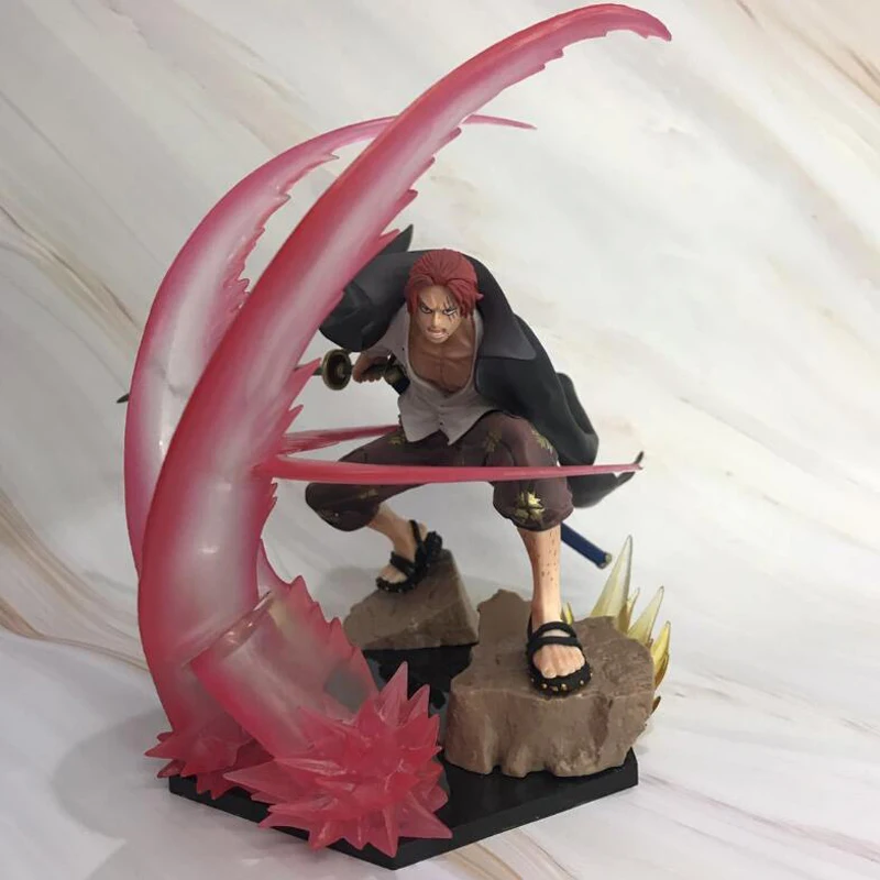 

One Piece action model figure anime Shanks collection 17cm figurine with box toys kids Christmas gift decoration Y7758