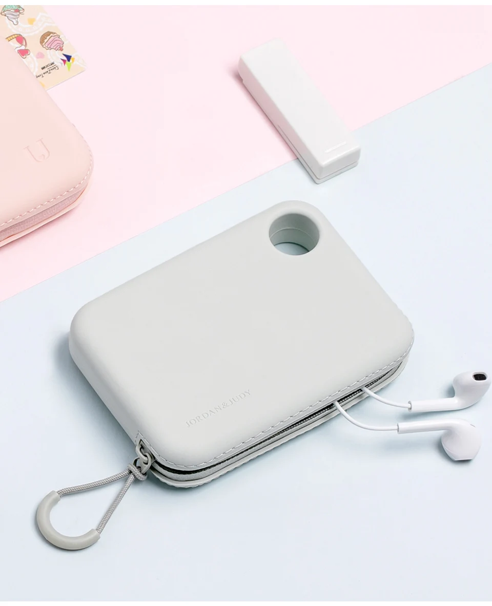Xiaomi Mijia Silicone Portable Storage Bag Cable Line Card Earphone Storage Bag Soft Design Light Weight Fashion Storage Bag (7)