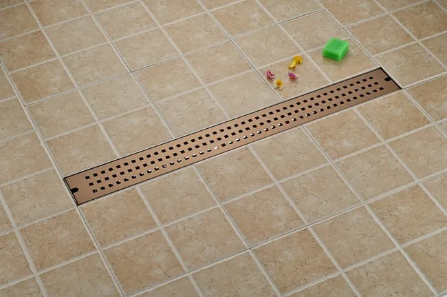 Bathroom Channel Tile Drains