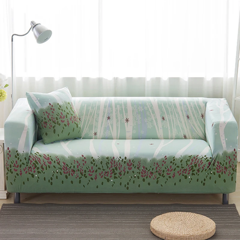 3D Простые Листья Чехлы для диванов эластичные чехлы для диванов растягивающиеся покрытия для мебели протектор Чехлы для диванов диван в гостиной чехлы