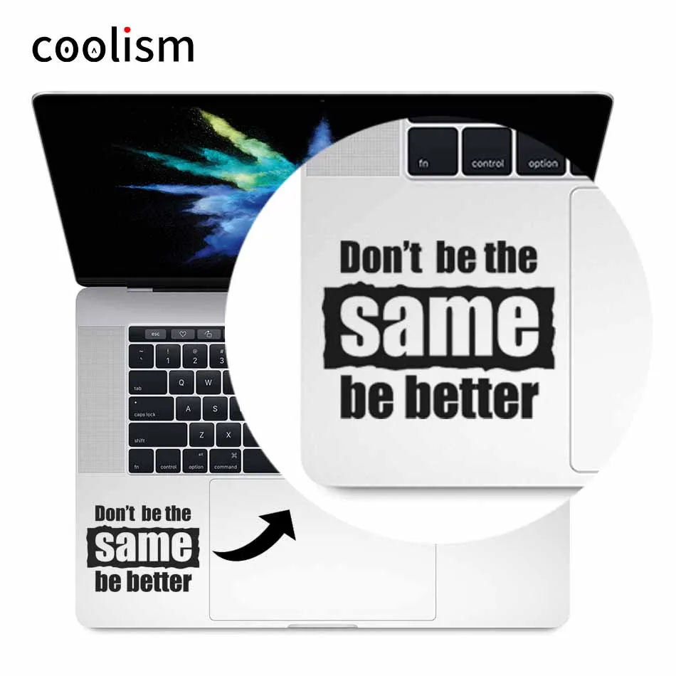 Самостоятельная мотивация Цитата наклейка для ноутбука Apple MacBook Air Pro Retina 11 12 13 15