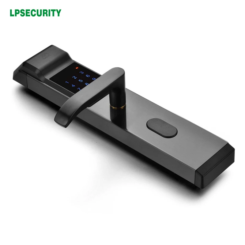 

Fingerprint Touchscreen Keyless Door Lock with RF sensor ,100 Fingerprint Capacity,Application for Wooden Door / Metal Door