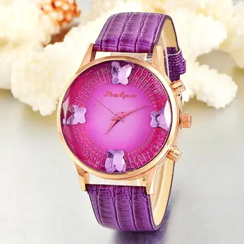 

Ladies Wrist Watch Women 2018 Brand Famous Female Clock Quartz Watch Butterfly Hodinky Quartz-watch