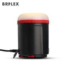 Солнечный светильник для наружного кемпинга фонарь для сада с питанием от солнечной панели светодиодный USB выход Перезаряжаемый 18650 аккумулятор power Bank Встроенные магниты