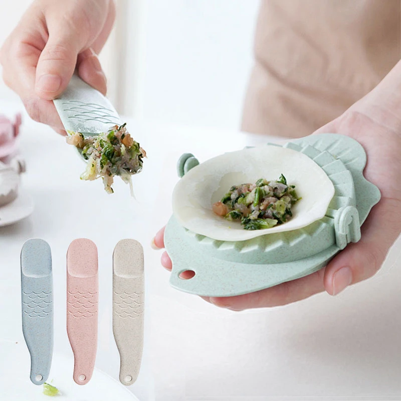 

Fish-shaped dumplings mold household dumplings Creative kitchen supplies dumplings gadget artifact drop shipping