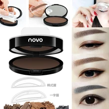 

Printing Perfect Beginner Quick Eyebrow Enhancer Easy to Wear Waterproof Eye Brow Powder Palette with Brush Eyebrow Cosmetics