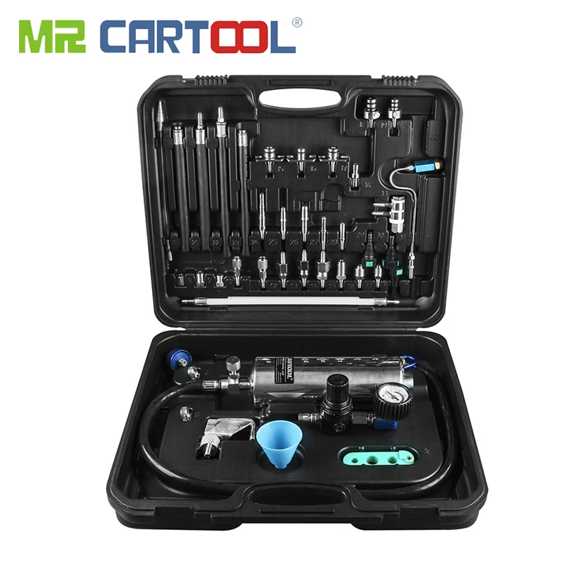 

MR CARTOOL C100 Universal Automotive Non-Dismantle Fuel Injector Cleaner Kits Gasoline Injector Cleaner Tool